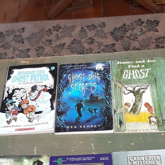 10 pc bundle of junior scholastic mystery books - Picture 2 of 5